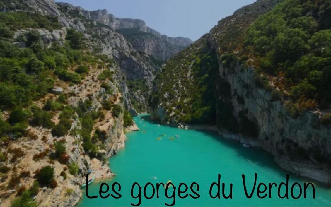 Les Mazets Du Pas Otel Gréoux-les-Bains Dış mekan fotoğraf